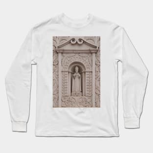 Cathedral De Santa Maria - Facade Close-Up - 1 © Long Sleeve T-Shirt